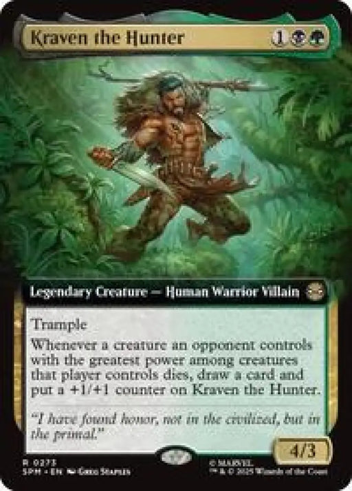 Kraven the Hunter (Extended Art) (273) [Marvel's Spider-Man]