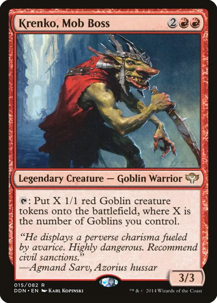 Krenko Mob Boss [Duel Decks: Speed vs. Cunning] - MTG Single