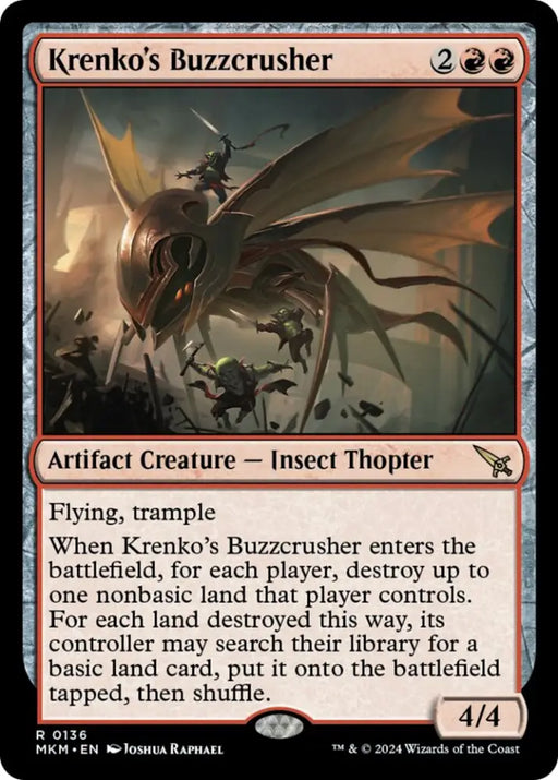 Krenko’s Buzzcrusher [Murders at Karlov Manor] - MTG Single