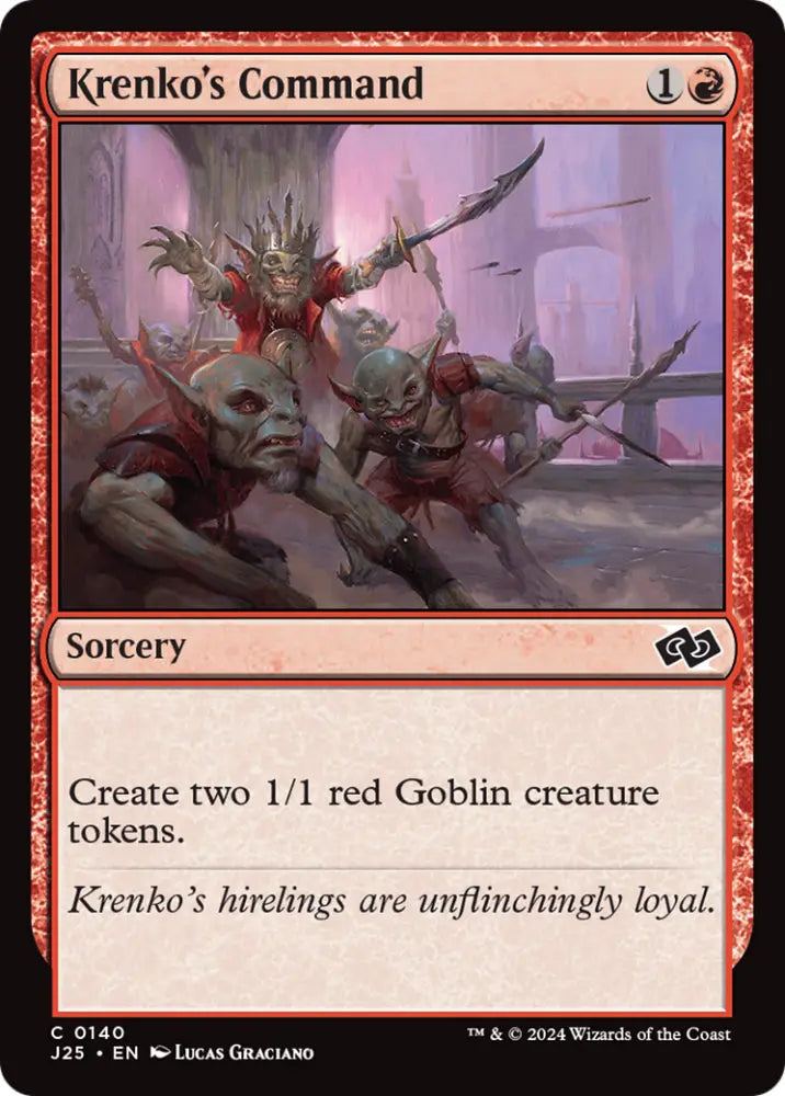 Krenko’s Command [Foundations Jumpstart] - MTG Single