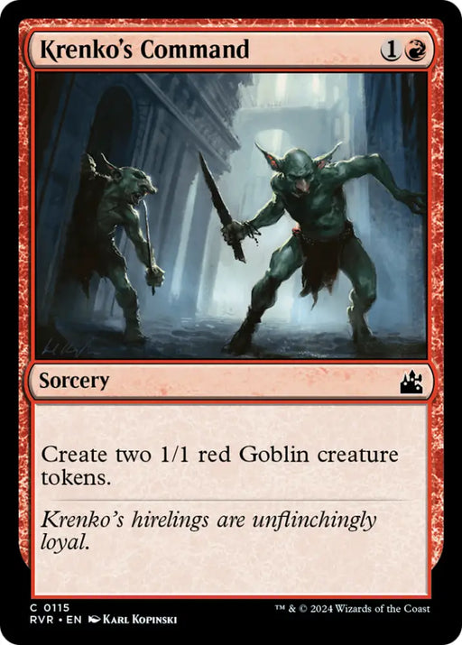 Krenko’s Command [Ravnica Remastered] - MTG Single