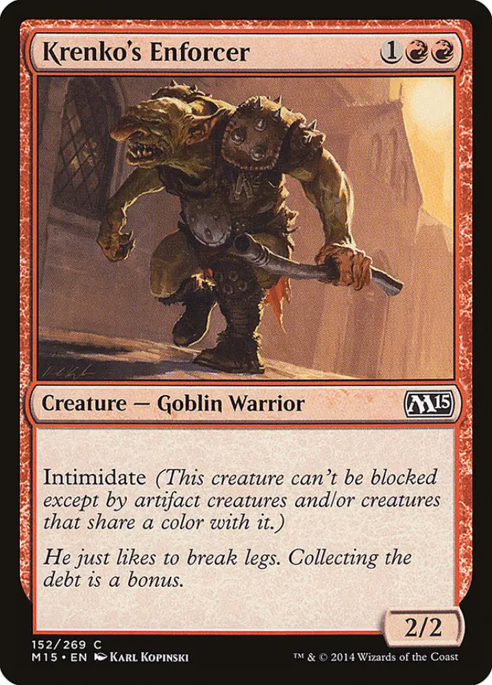 Krenko’s Enforcer [Magic 2015] - MTG Single