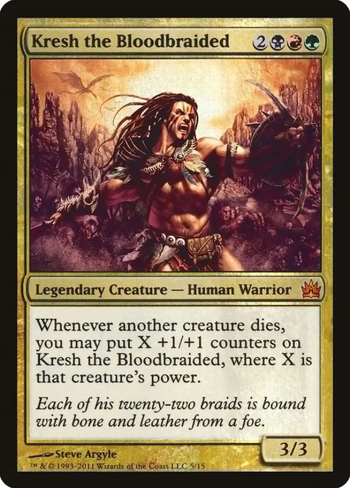 Kresh the Bloodbraided [From the Vault: Legends] - MTG Single