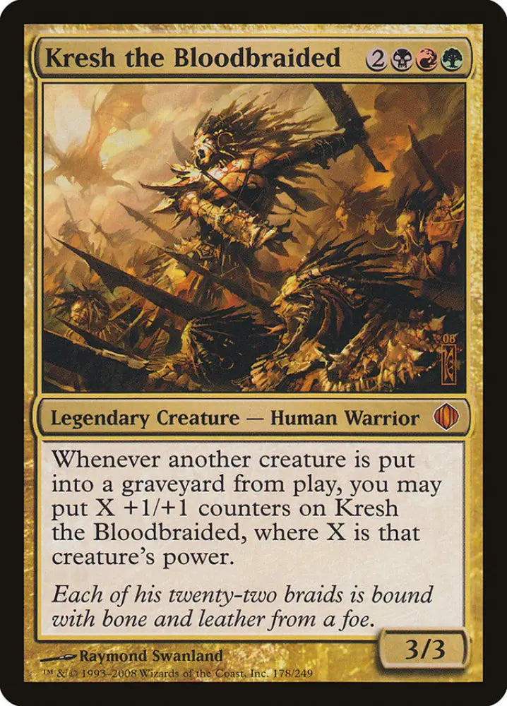 Kresh the Bloodbraided [Shards of Alara] - MTG Single