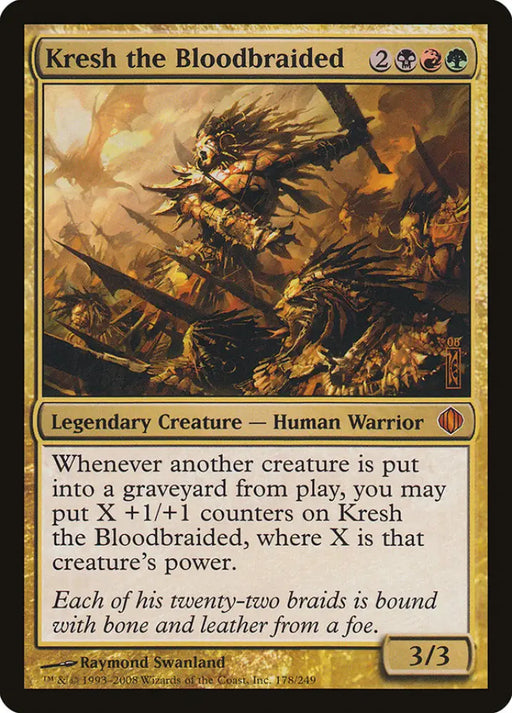 Kresh the Bloodbraided [Shards of Alara] - MTG Single