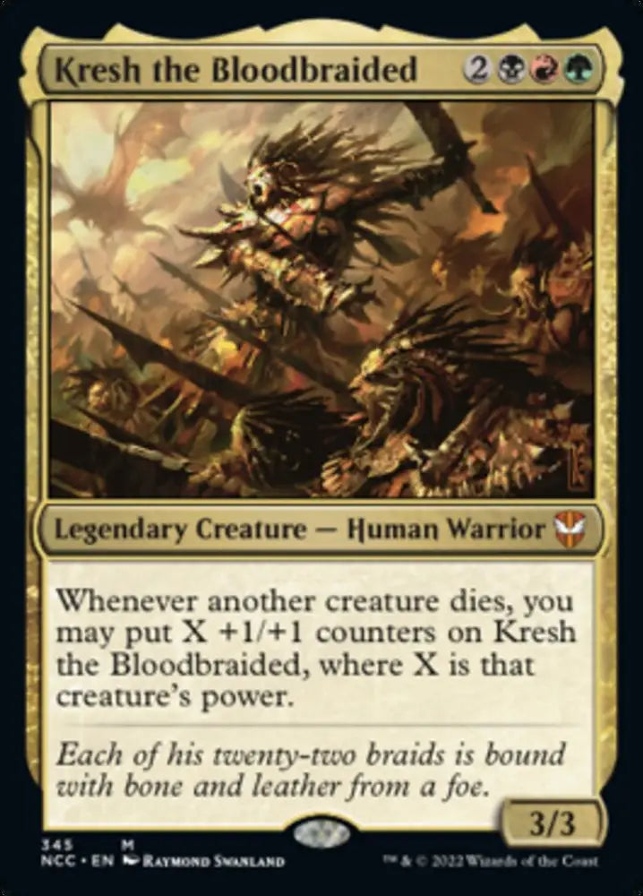 Kresh the Bloodbraided [Streets of New Capenna Commander] - MTG Single