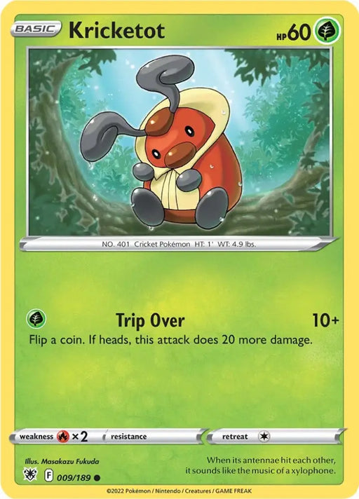 Kricketot (009/189) [Sword & Shield: Astral Radiance] - Pokemon Single