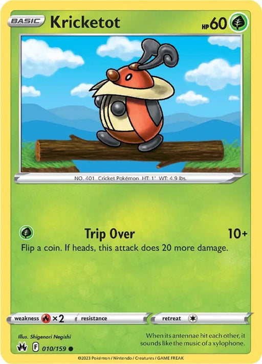 Kricketot (010/159) [Sword & Shield: Crown Zenith] - Pokemon Single