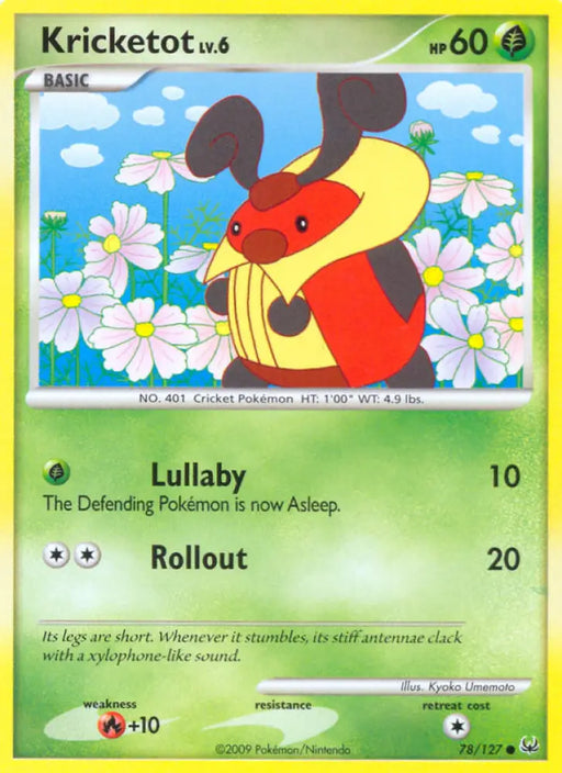 Kricketot (78/127) [Platinum: Base Set] - Pokemon Single