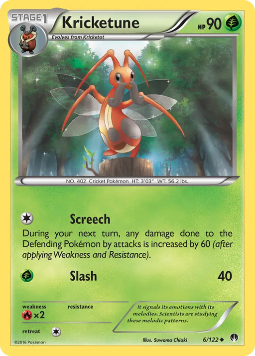 Kricketune (6/122) [XY: BREAKpoint] - Pokemon Single