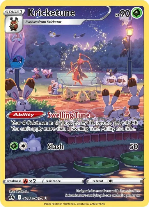 Kricketune (GG02/GG70) [Sword & Shield: Crown Zenith] - Pokemon Single