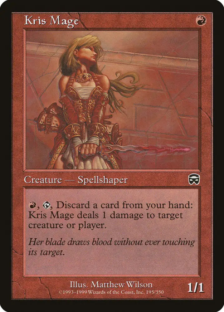 Kris Mage [Mercadian Masques] - MTG Single