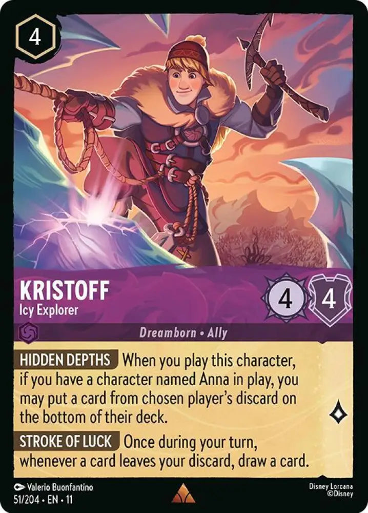 Kristoff - Icy Explorer (51/204) [Winterspell]