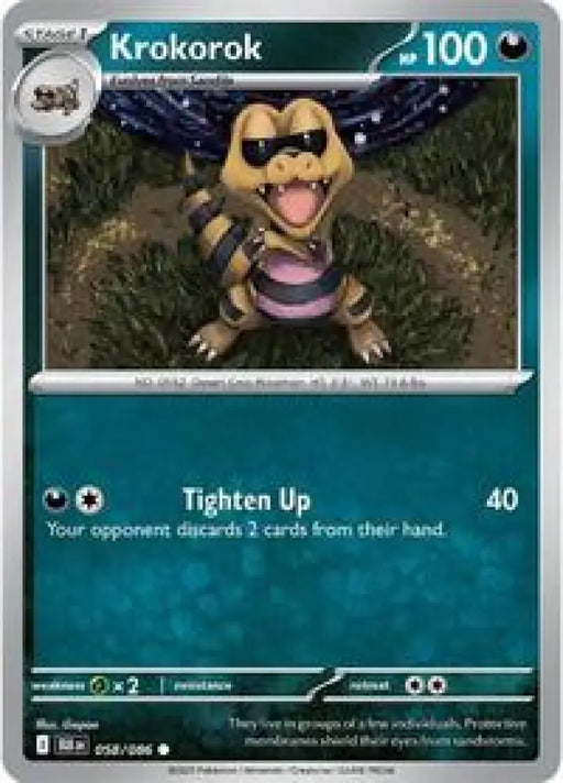 Krokorok (058/086) [SV: Black Bolt]