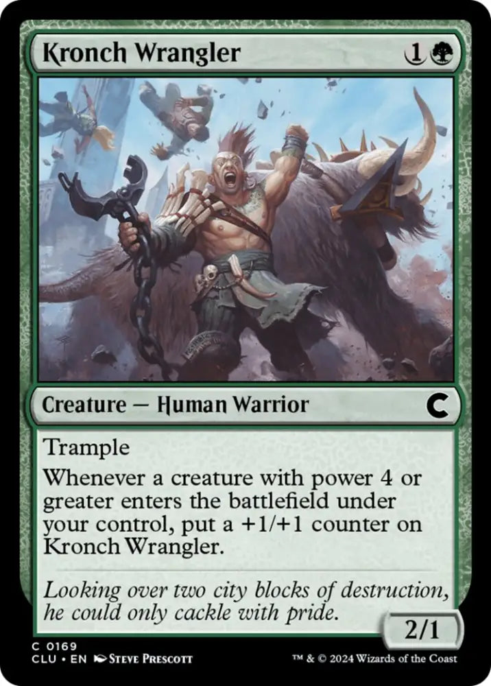 Kronch Wrangler [Ravnica: Clue Edition] - MTG Single