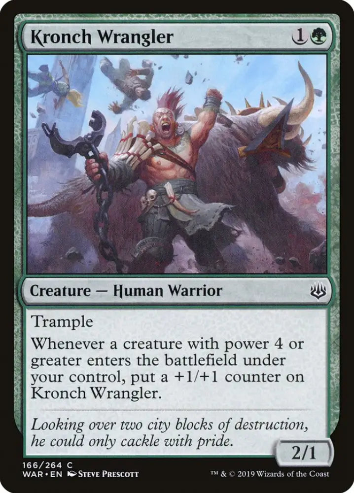 Kronch Wrangler [War of the Spark] - MTG Single
