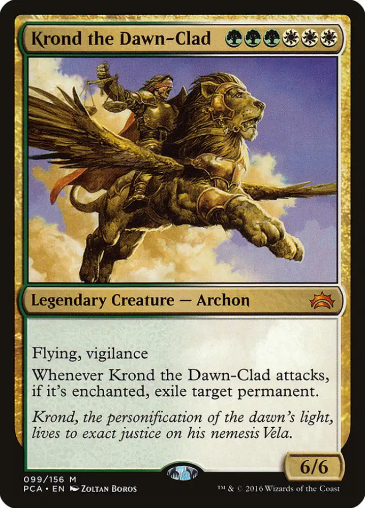 Krond the Dawn-Clad [Planechase Anthology] - MTG Single