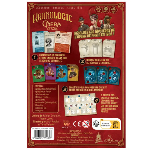 Kronologic Paris 1920 (FR) - Board Games