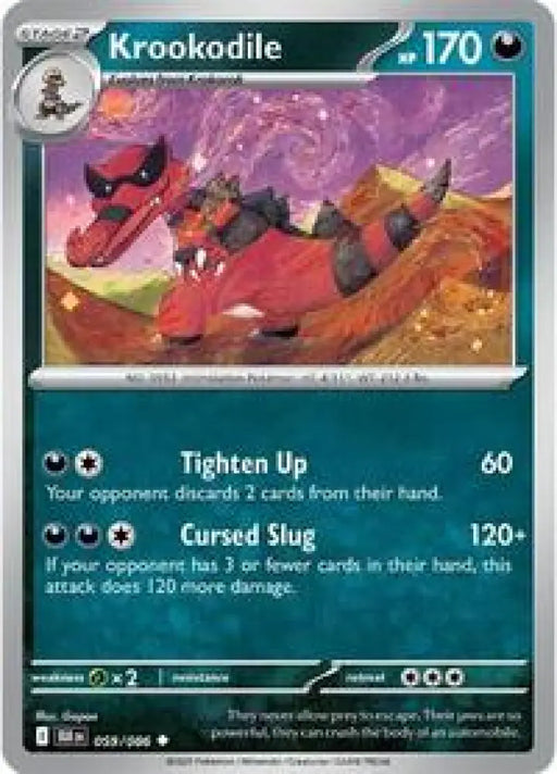 Krookodile (059/086) [SV: Black Bolt]