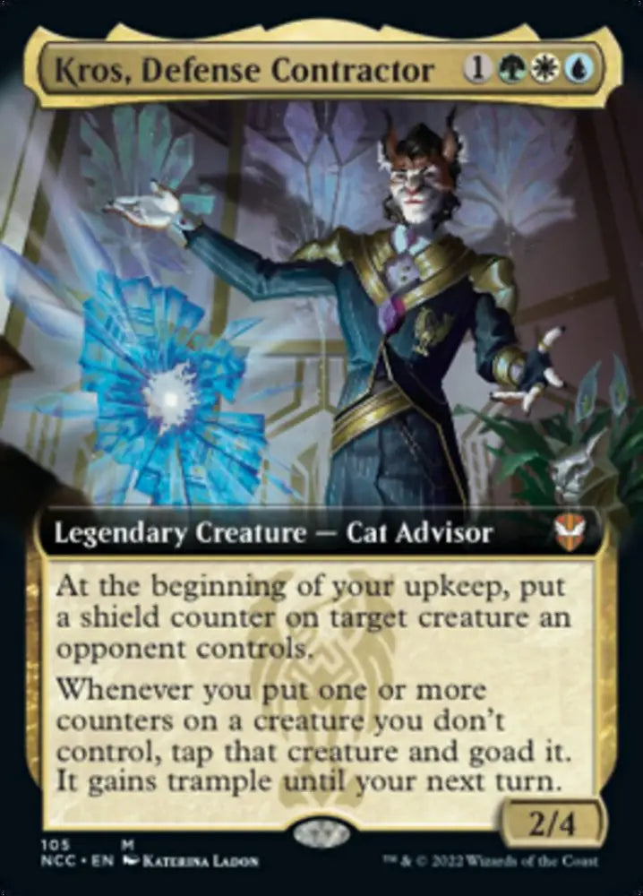 Kros Defense Contractor (Extended Art) [Streets of New Capenna Commander] - MTG Single