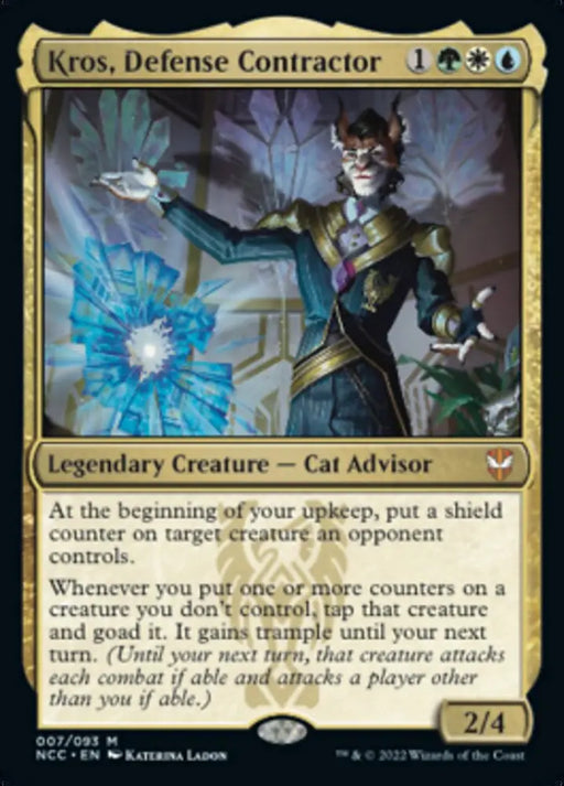 Kros Defense Contractor [Streets of New Capenna Commander] - MTG Single