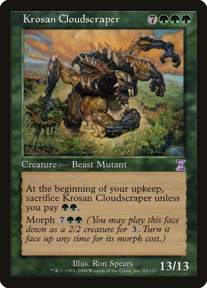 Krosan Cloudscraper [Time Spiral Timeshifted] - MTG Single