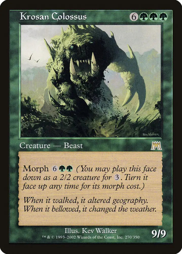 Krosan Colossus [Onslaught] - MTG Single