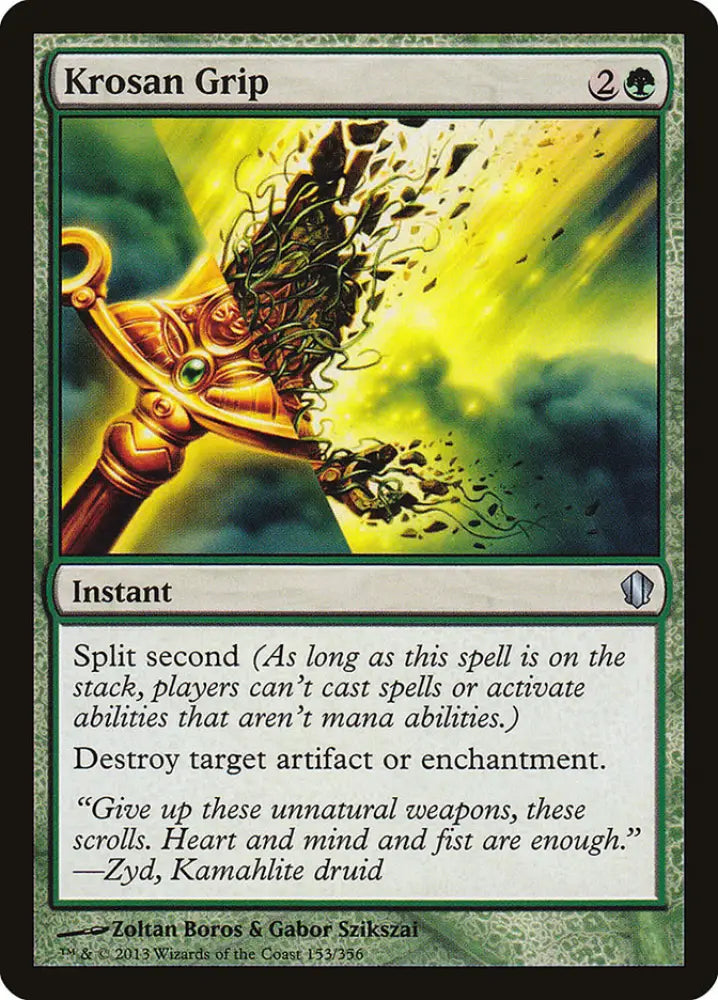 Krosan Grip [Commander 2013] - MTG Single