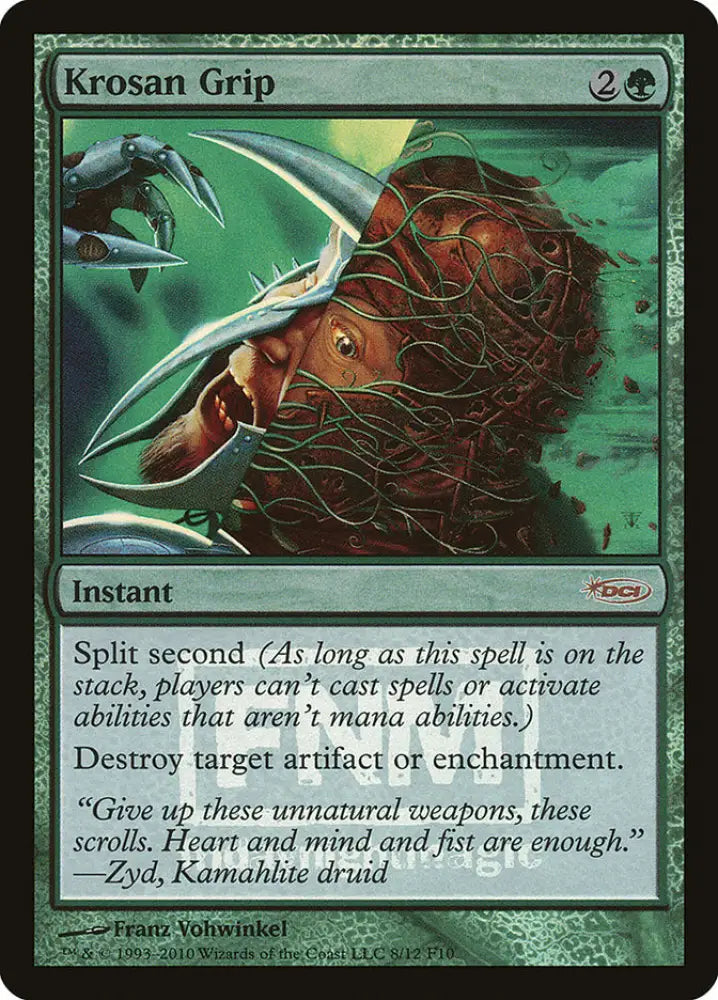 Krosan Grip [Friday Night Magic 2010] - MTG Single