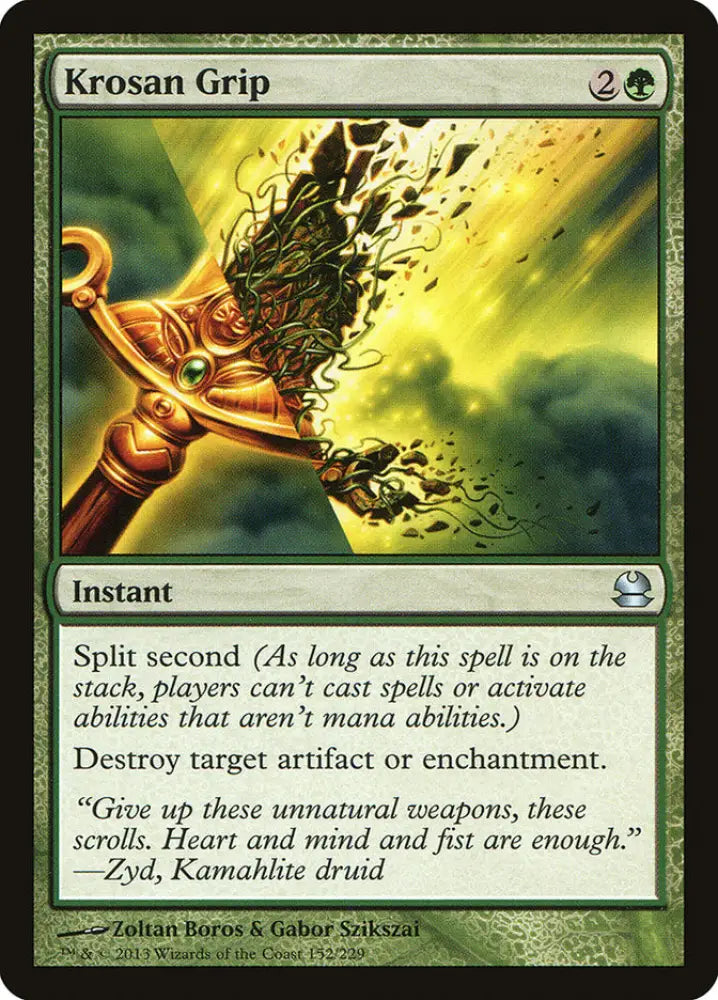 Krosan Grip [Modern Masters] - MTG Single