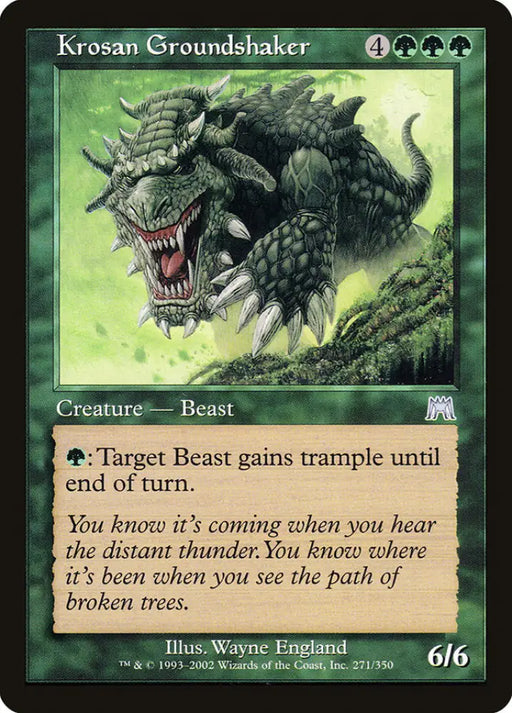 Krosan Groundshaker [Onslaught] - MTG Single
