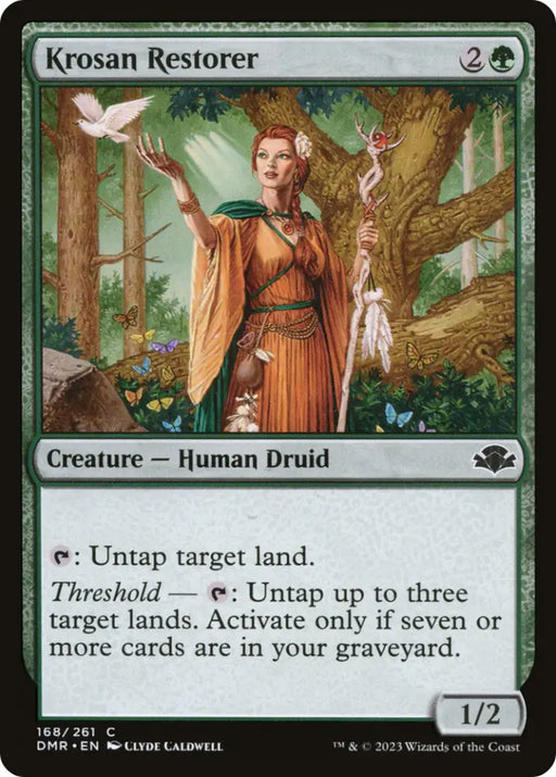 Krosan Restorer [Dominaria Remastered] - MTG Single