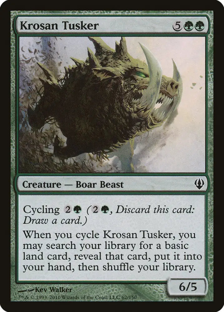 Krosan Tusker [Archenemy] - MTG Single