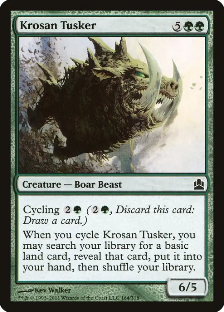 Krosan Tusker [Commander 2011] - MTG Single
