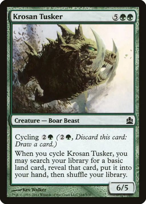 Krosan Tusker [Commander 2011] - MTG Single