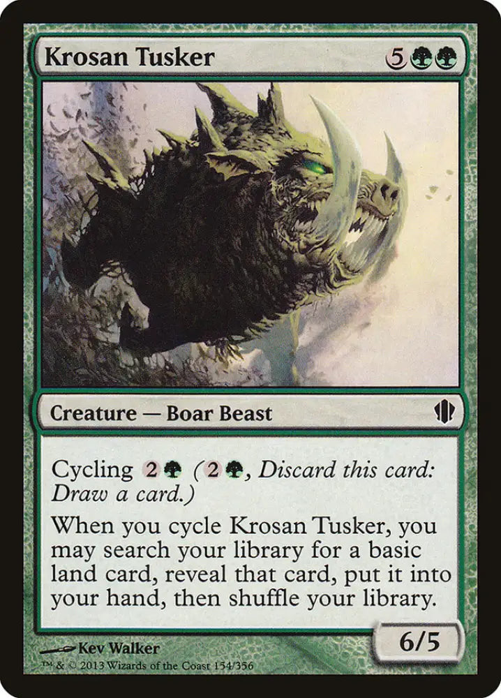 Krosan Tusker [Commander 2013] - MTG Single
