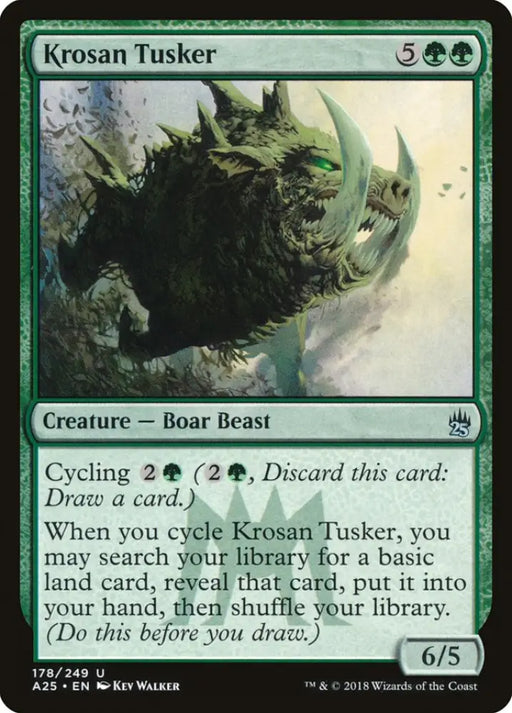 Krosan Tusker [Masters 25] - MTG Single