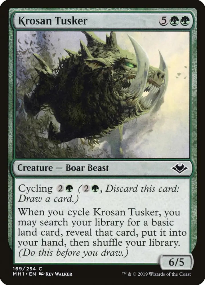 Krosan Tusker [Modern Horizons] - MTG Single