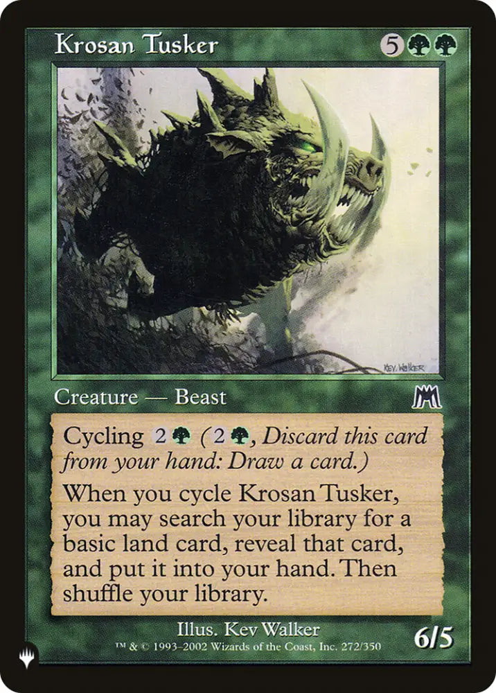 Krosan Tusker (ONS) [The List] - MTG Single