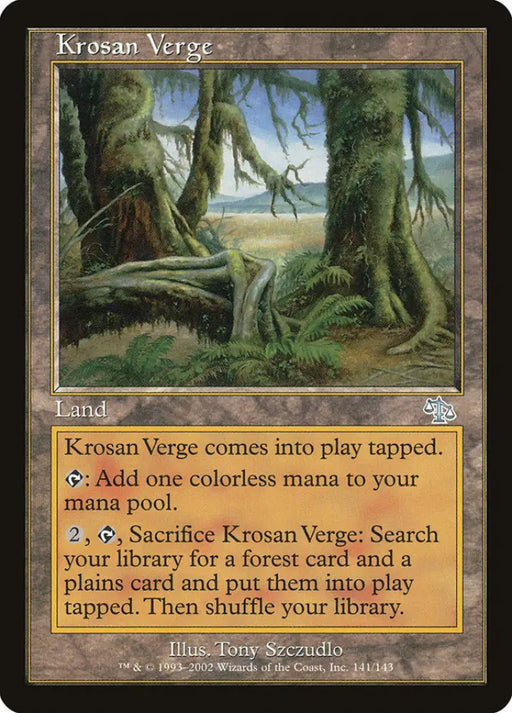Krosan Verge [Judgment] - MTG Single