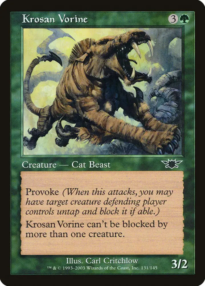 Krosan Vorine [Legions] - MTG Single