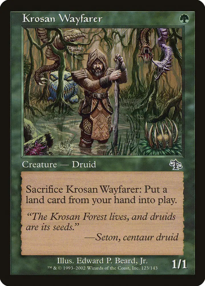 Krosan Wayfarer [Judgment] - MTG Single