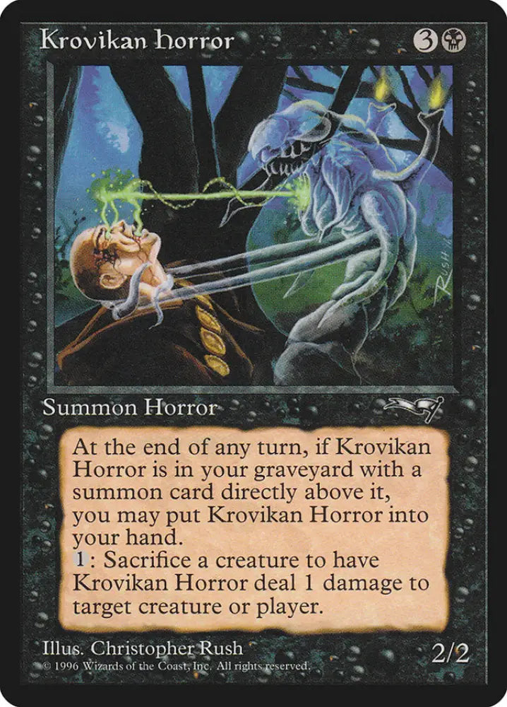 Krovikan Horror [Alliances] - MTG Single