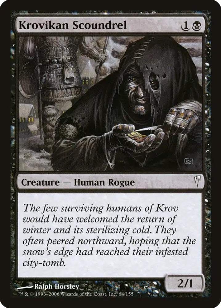 Krovikan Scoundrel [Coldsnap] - MTG Single