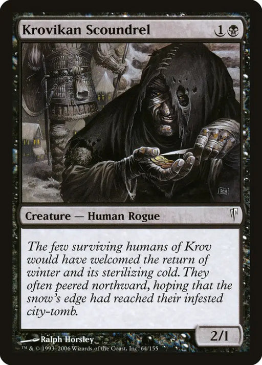 Krovikan Scoundrel [Coldsnap] - MTG Single