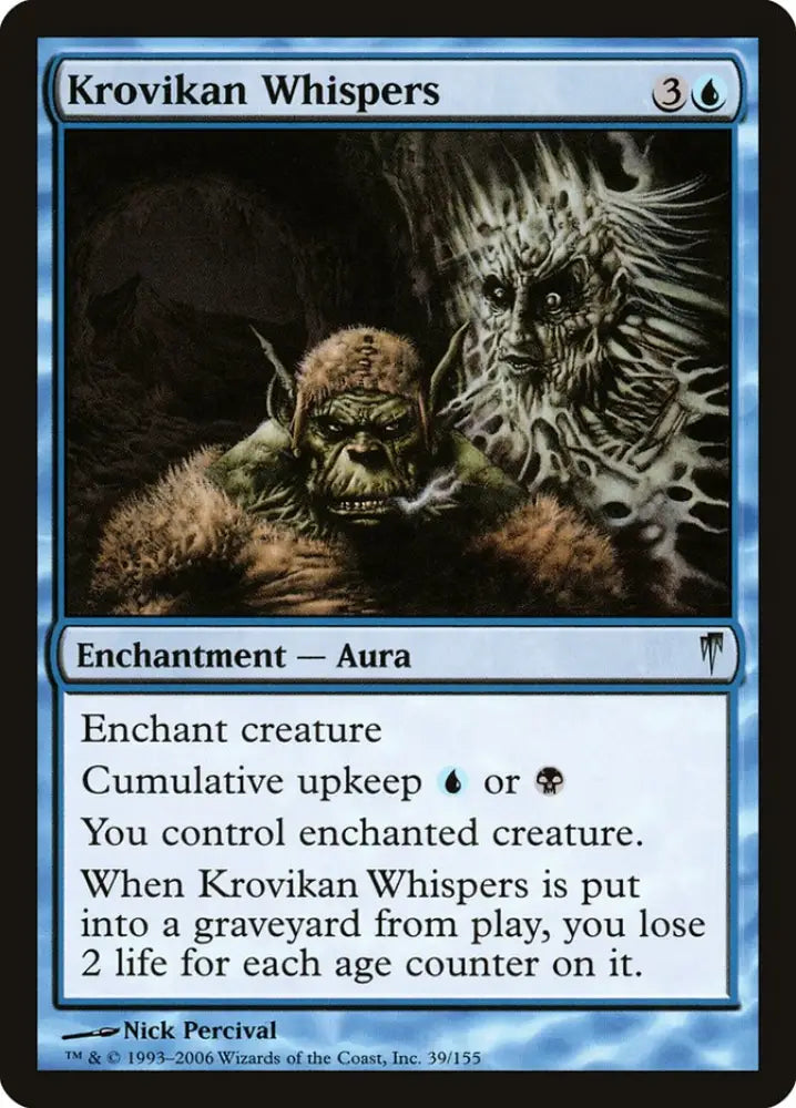 Krovikan Whispers [Coldsnap] - MTG Single