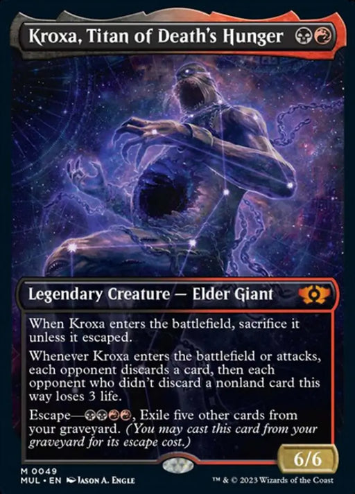 Kroxa Titan of Death’s Hunger [Multiverse Legends] - MTG Single