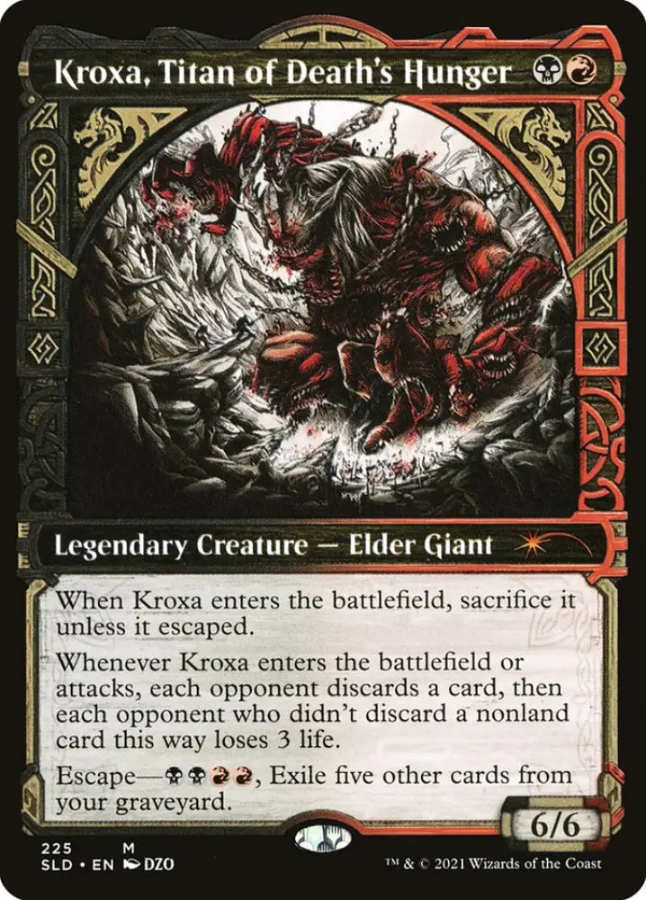 Kroxa Titan of Death’s Hunger [Secret Lair Drop Series] - MTG Single