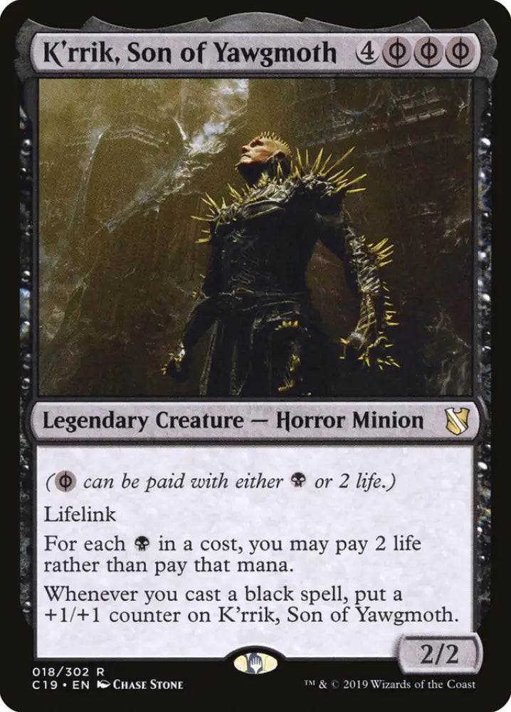 K’rrik Son of Yawgmoth [Commander 2019] - MTG Single