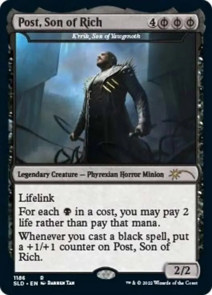 K’rrik Son of Yawgmoth - Post Son of Rich [Secret Lair Drop Series] - MTG Single